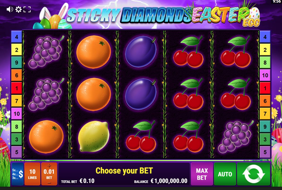 Sticky Diamonds Easter Egg by Gamomat